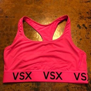 Hot pink Victoria Secret sports bra